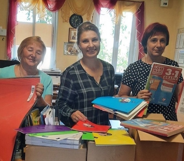 Soutien aux déplacés et patients