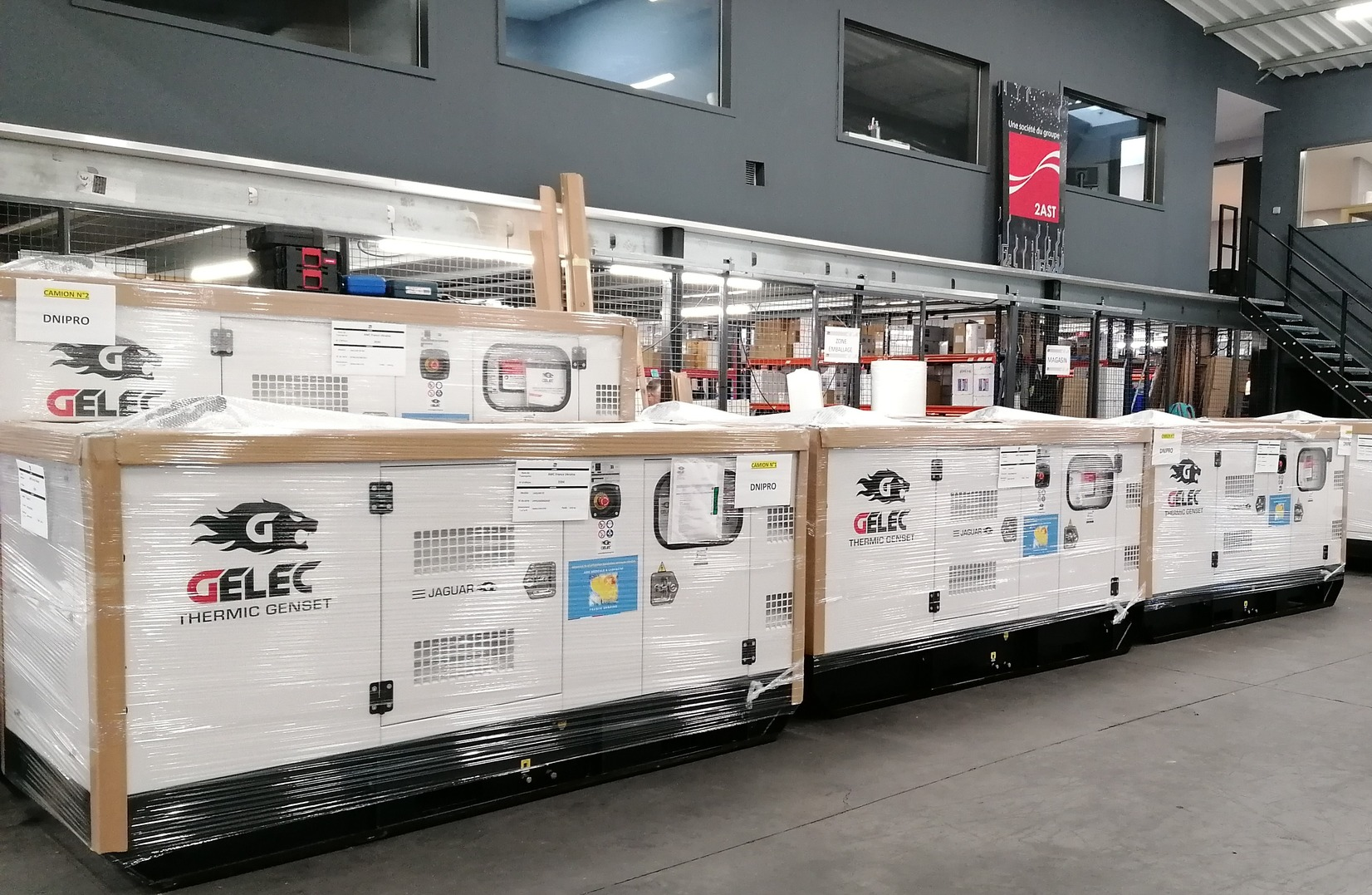 Générateurs électriques pour hôpitaux en Ukraine