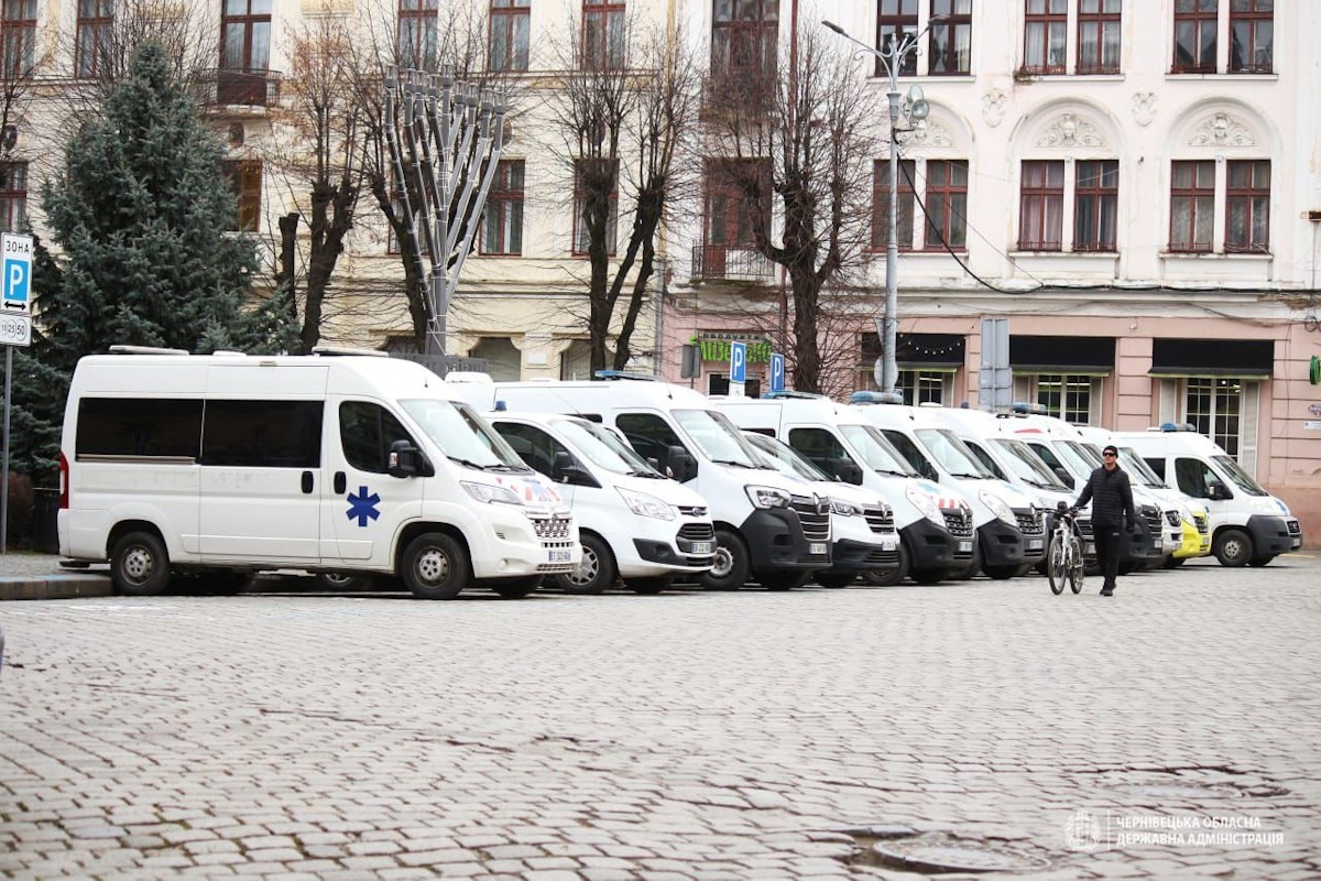 Ambulances et véhicules médicaux soutenus par AMCFU