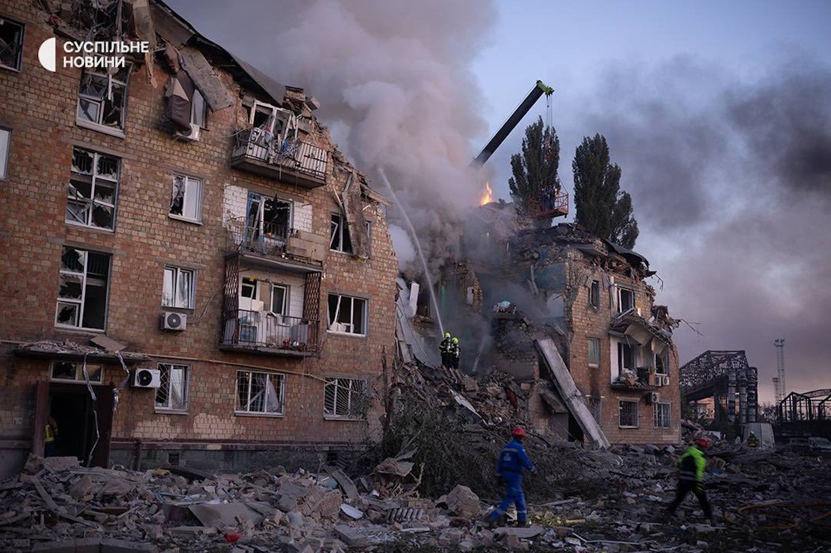 Kyiv de nouveau bombardé