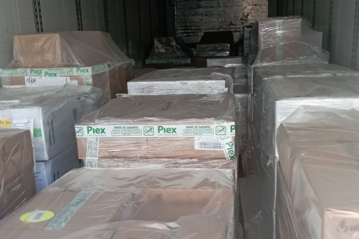 Départ humanitaire pour l'Ukraine