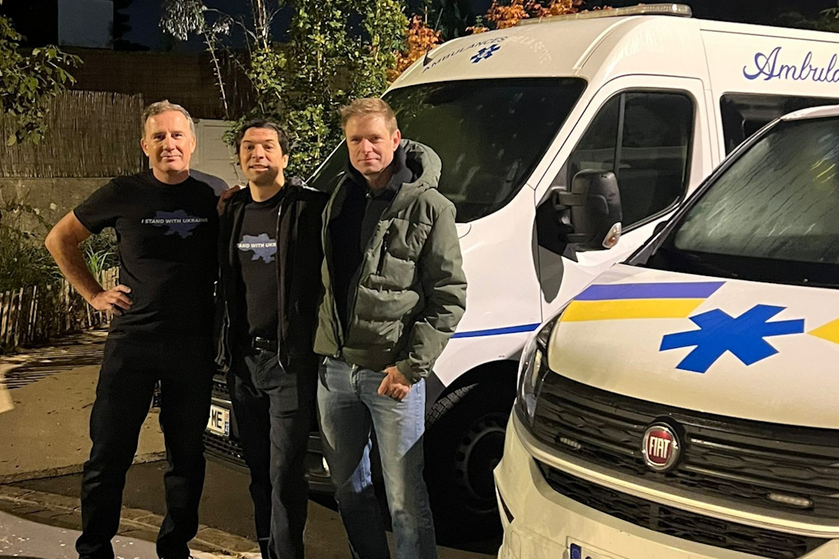 Ambulances pour le Front – Départ de Meudon