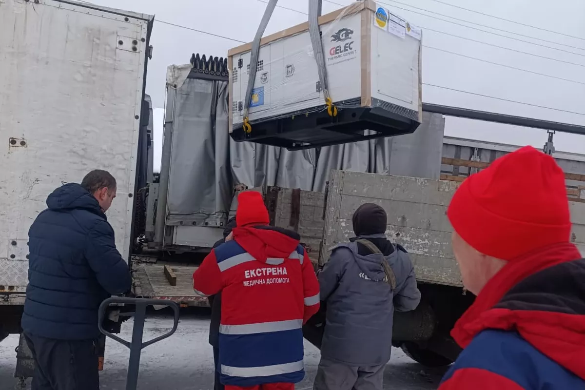 Des générateurs pour l’Ukraine — déjà en service