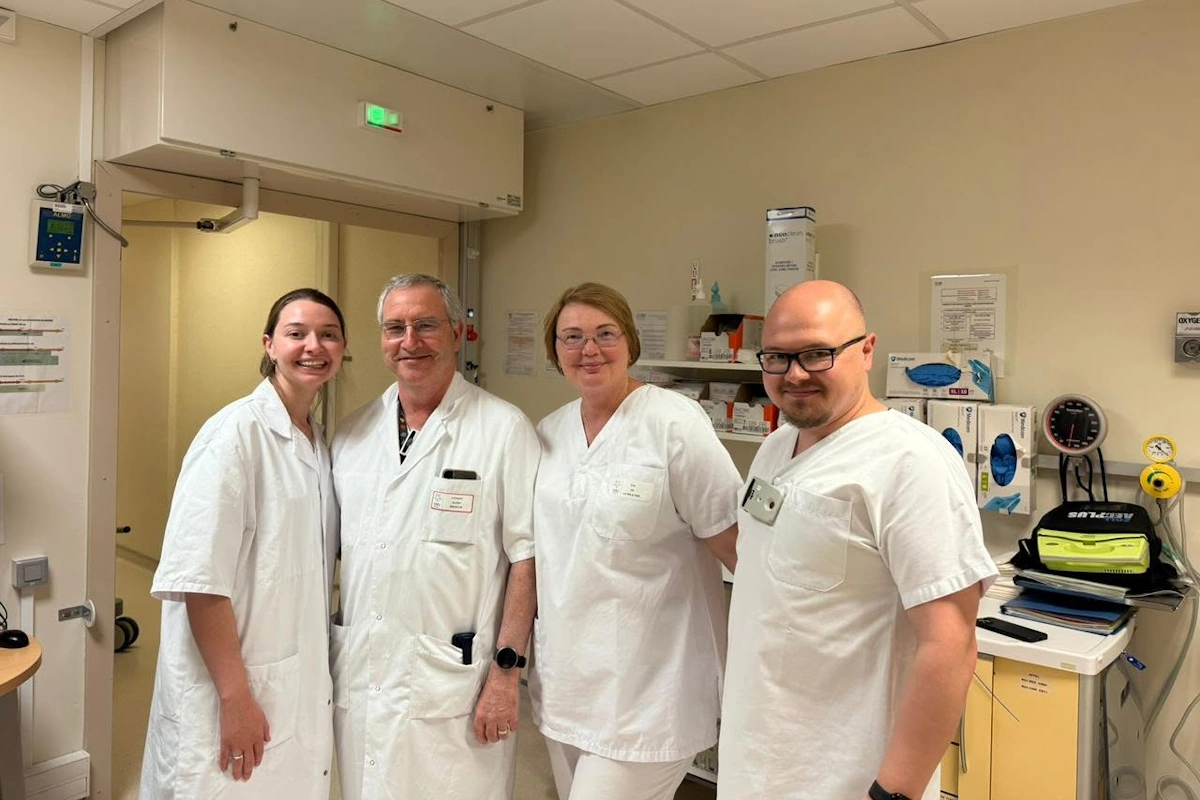 Stage en curiethérapie au CHU de Poitiers pour une équipe médicale de Lviv