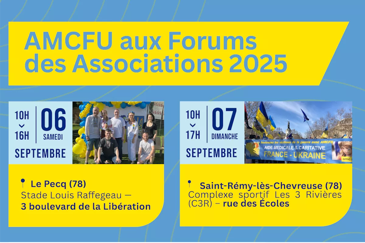 AMCFU aux Forums des Associations 2025