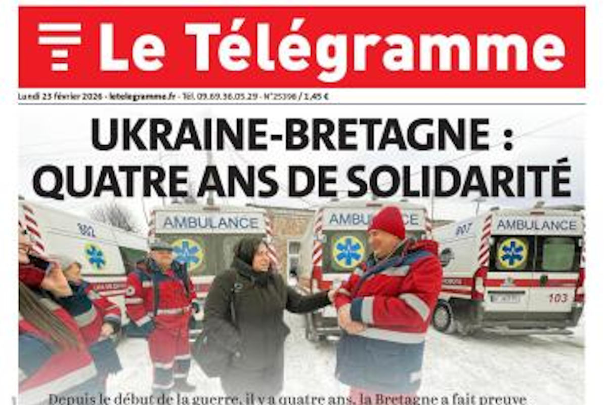 Des générateurs bretons pour Kiev