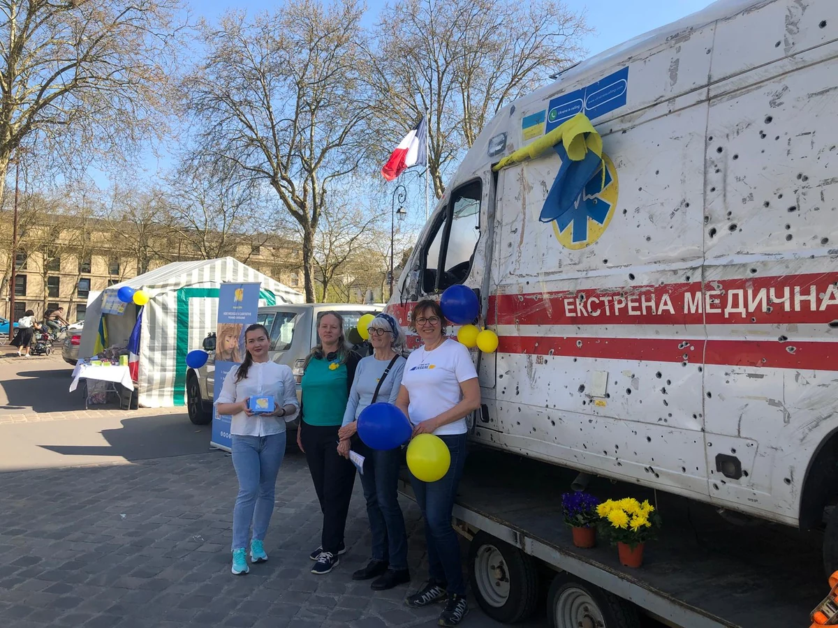 « Ambulance mitraillée » à Versailles : 9 273 € collectés