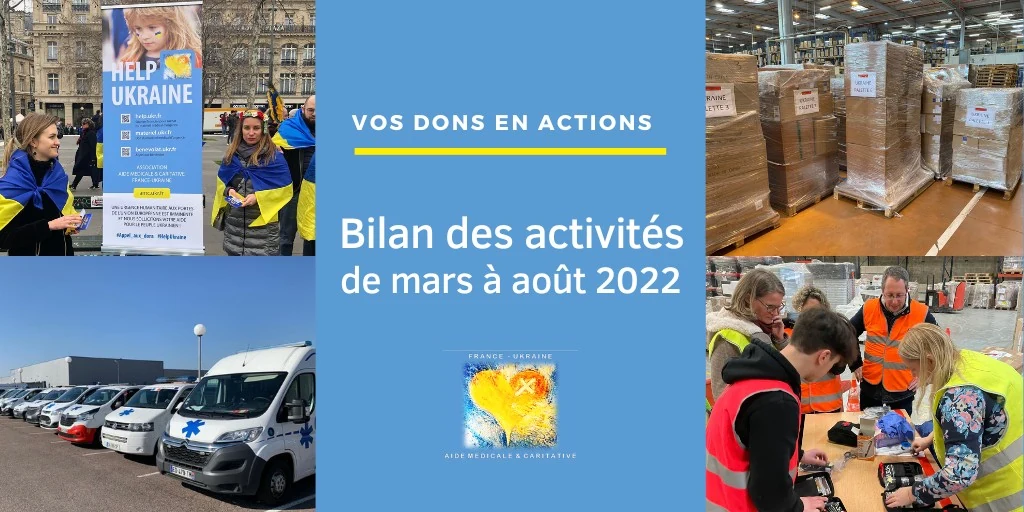 Bilan mars–août 2022 : six mois de mobilisation pour l’Ukraine