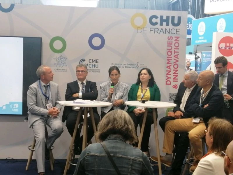 AMCFU témoigne à SantExpo sur la coopération hospitalière franco-ukrainienne
