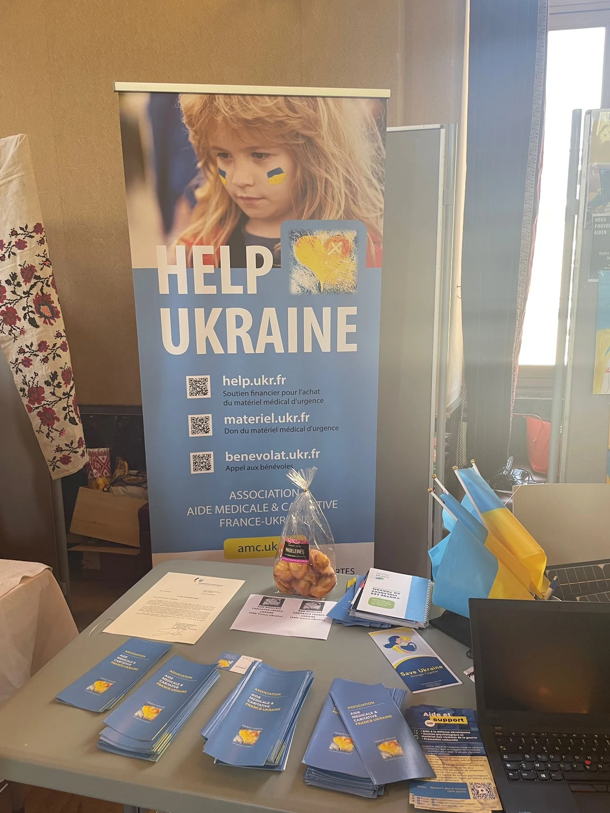 AMCFU au 3e Forum des Associations et Initiatives Franco-Ukrainiennes